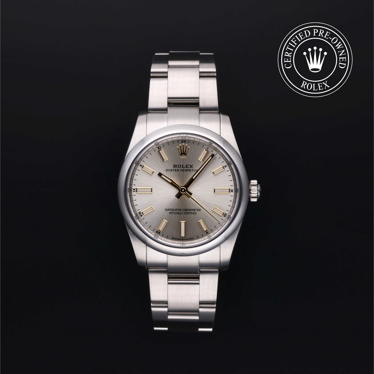Rolex Certified Pre-Owned Rolex Oyster Perpetual 34