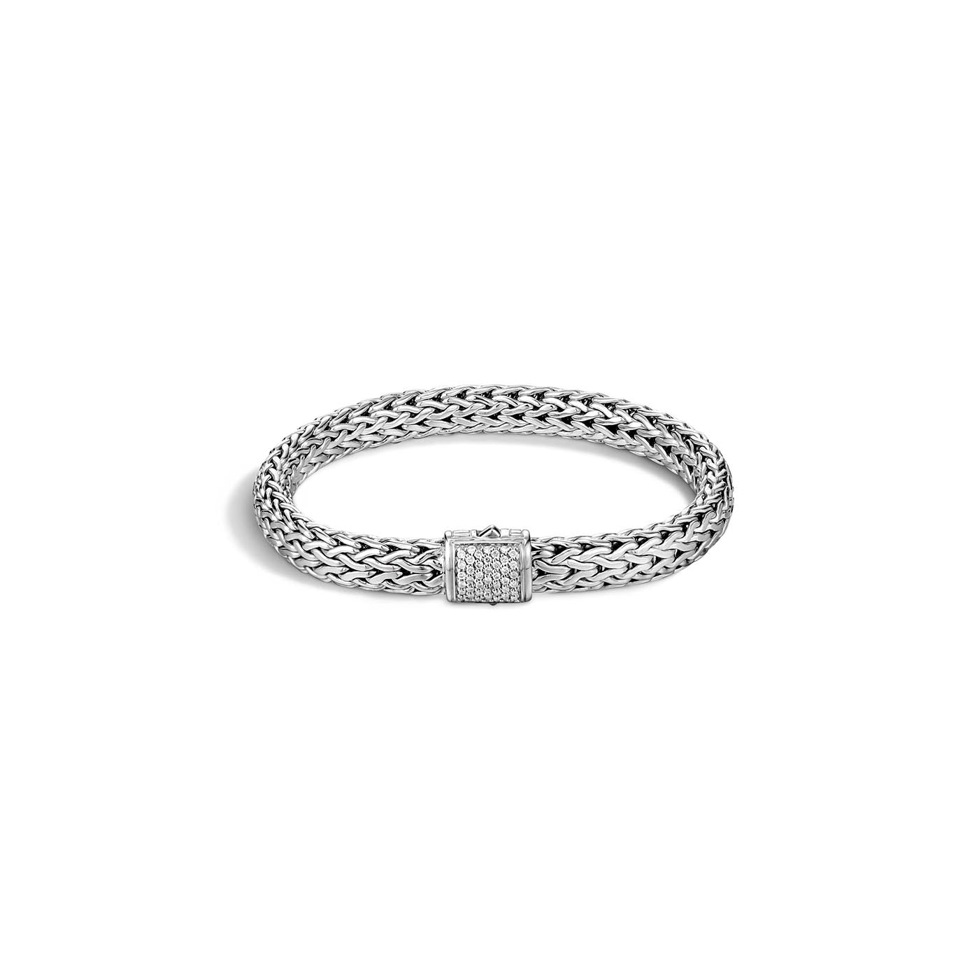 Classic Chain Pavé Diamond Bracelet