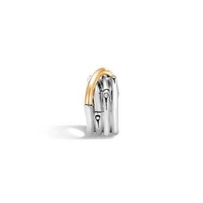 Gold and Silver Bamboo Ring
