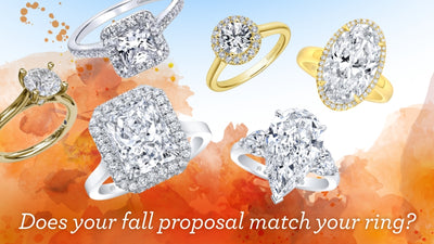 Which Engagement Ring Fits Your Fall Proposal?