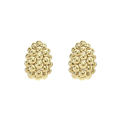 caviar earrings,gold earrings,stud earrings,statement earrings