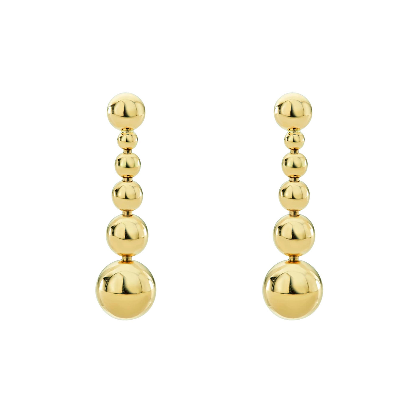 caviar earrings,gold earrings,drop earrings,statement earrings