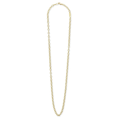 Signature Caviar 18K Gold Petite Link Necklace