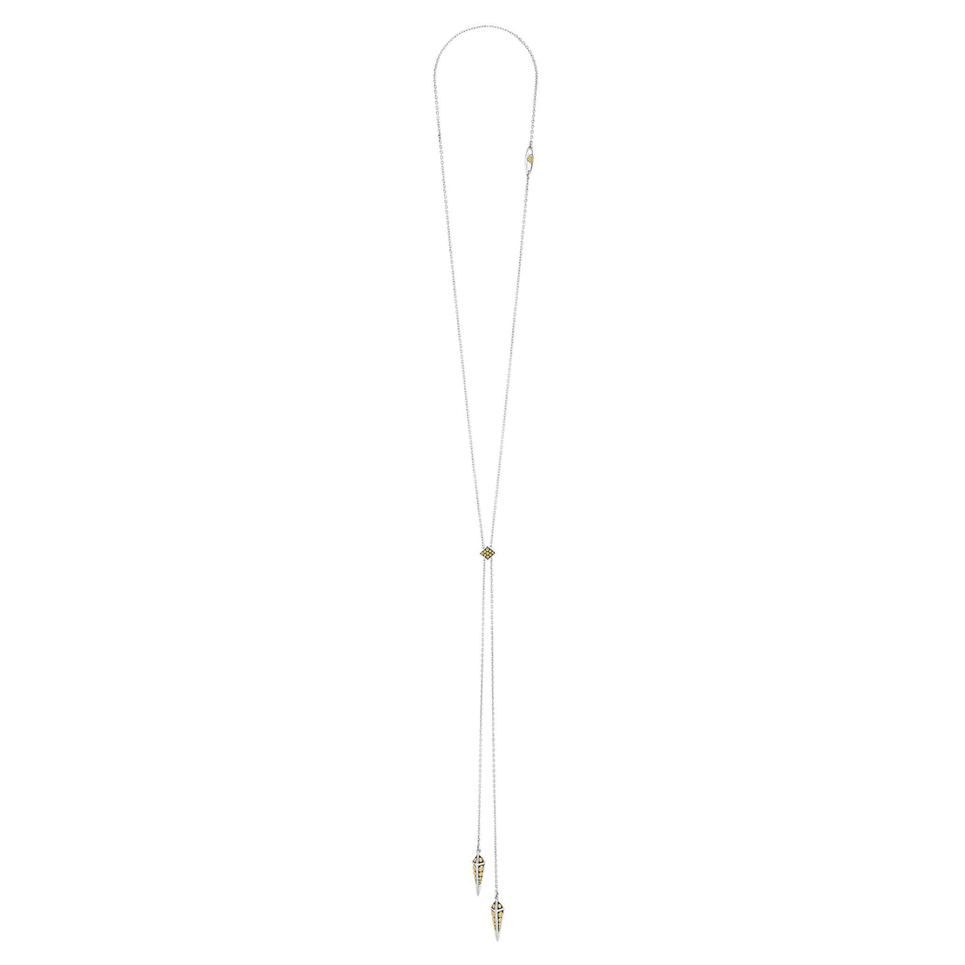 KSL Pyramid Lariat Necklace