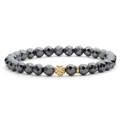 Hematite|caviar bracelet,gemstone bracelet,lagos bracelet,beaded bracelet