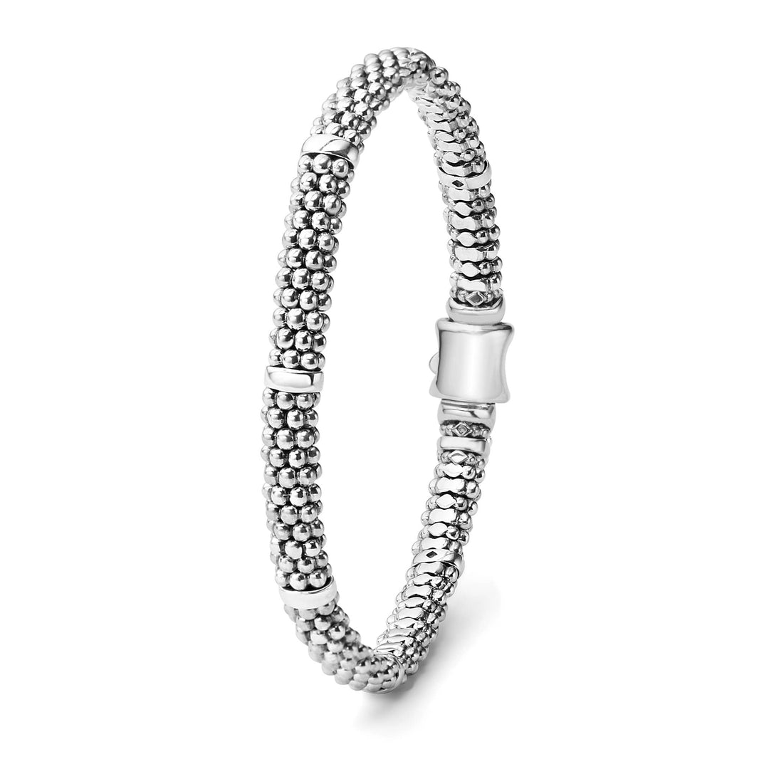 Silver Caviar Beaded Bracelet | Signature Caviar | LAGOS Jewelry