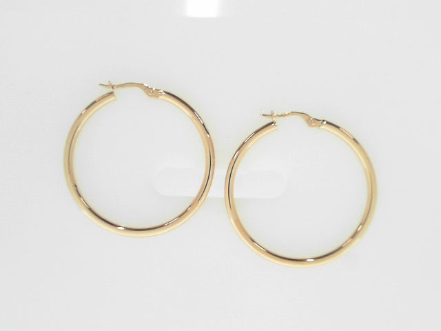 18K DESIGNER GOLD THE PERFECT HOOP® MEDIUM EARRINGS