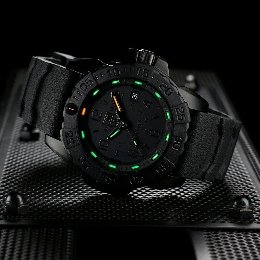 Navy SEAL Rubber, Steel, CARBONOX™ (RSC) Military Watch, 45 mm