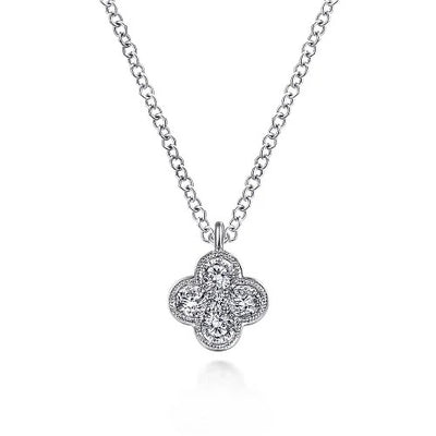 14K White Gold Fashion Necklace