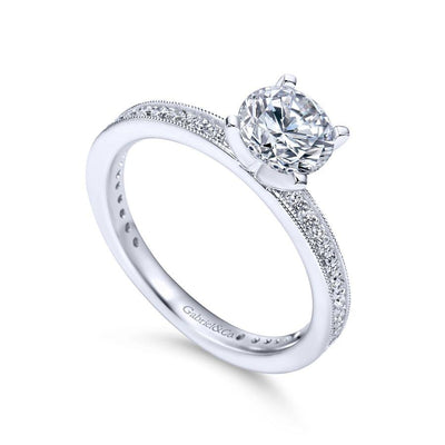 Diamond Semi-Mount Ring