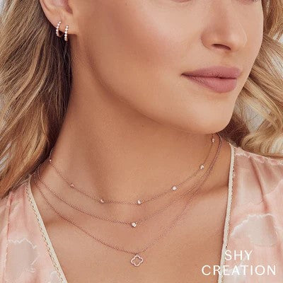 0.28CT 18" DIAMONDS BY THE YARD CHAIN