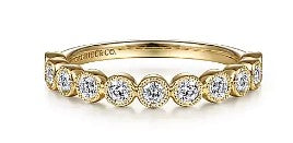 Diamond Wedding Bands  -  Women'