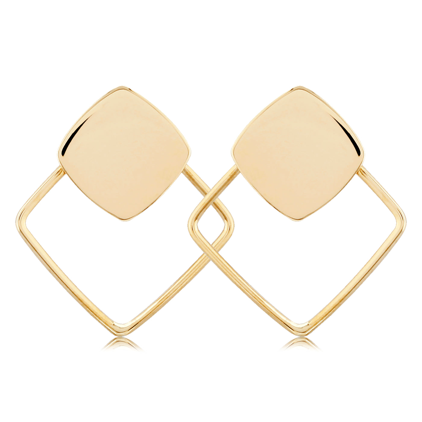Precious Metal (No Stones) Earring
