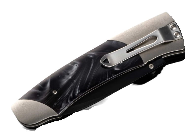 Titanium and Kirinite Pocket Knife