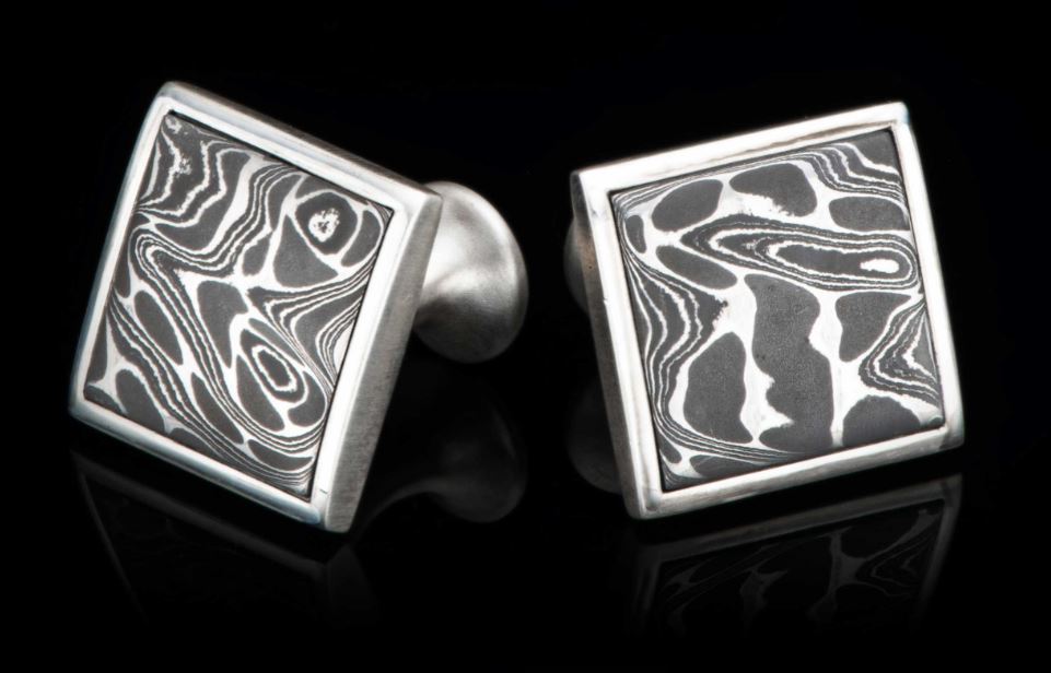 Silver Pins, Brooches, & Cuff Link