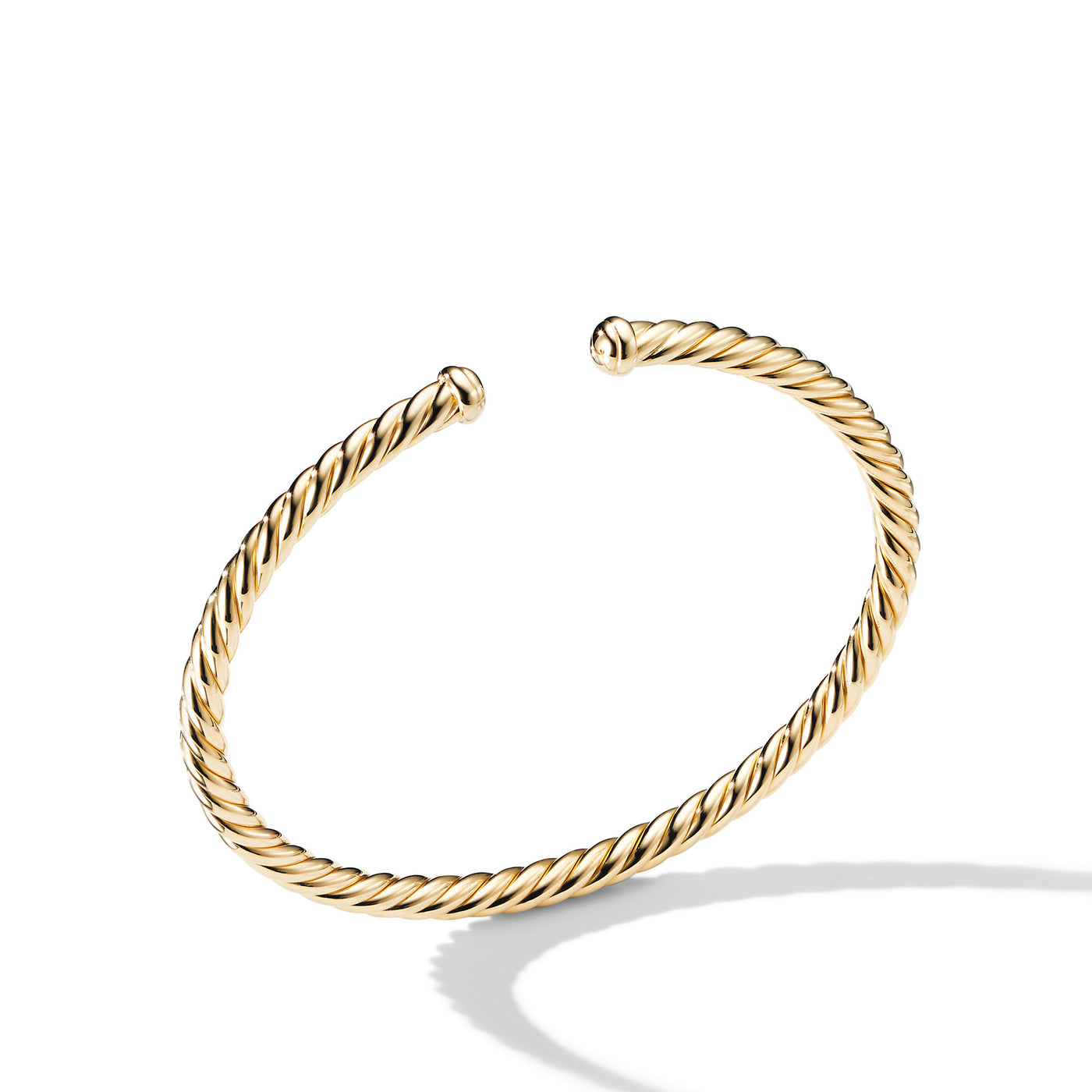 Modern Cablespira® Bracelet in 18K Yellow Gold\, 4mm