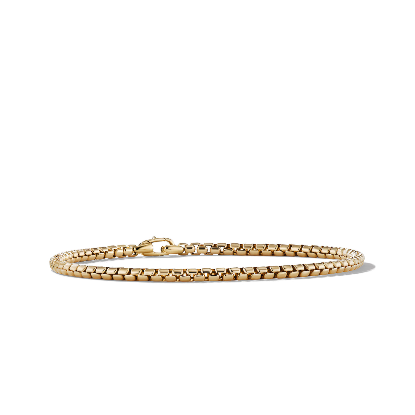 DY Bel Aire Box Chain Bracelet in 18K Yellow Gold\, 2.7mm