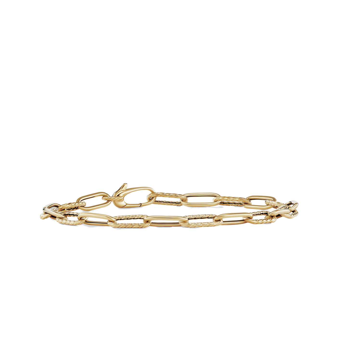 DY Madison® Chain Bracelet in 18K Yellow Gold\, 4mm
