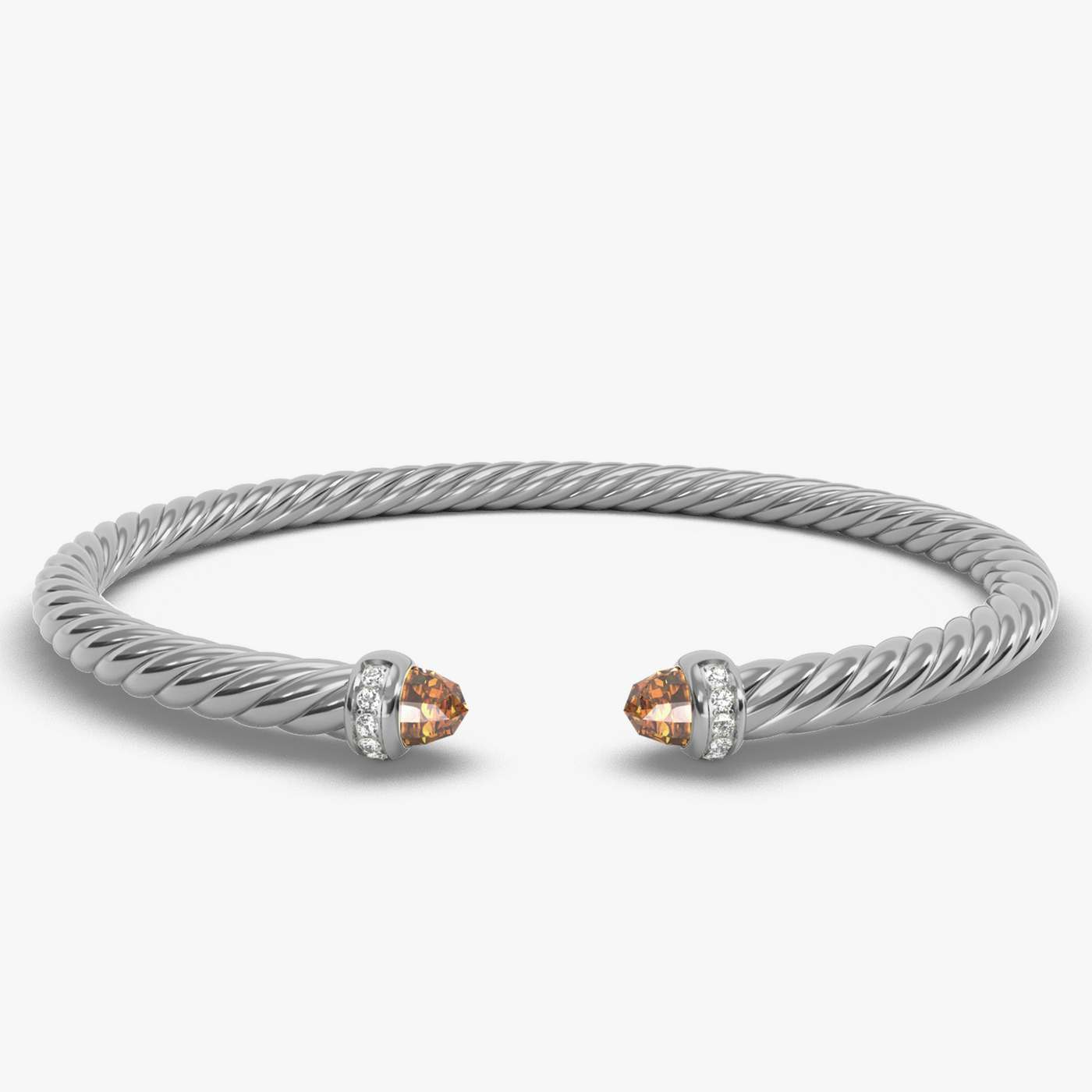 4MM MODERN CABLE FLEX BRACELET CI DI SIL