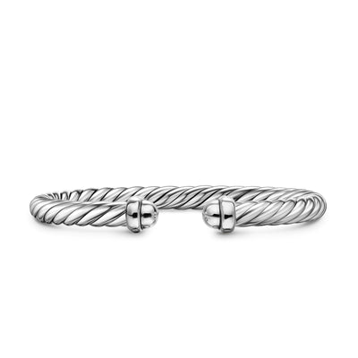 Cable Flex® Bracelet in Sterling Silver, 6mm
