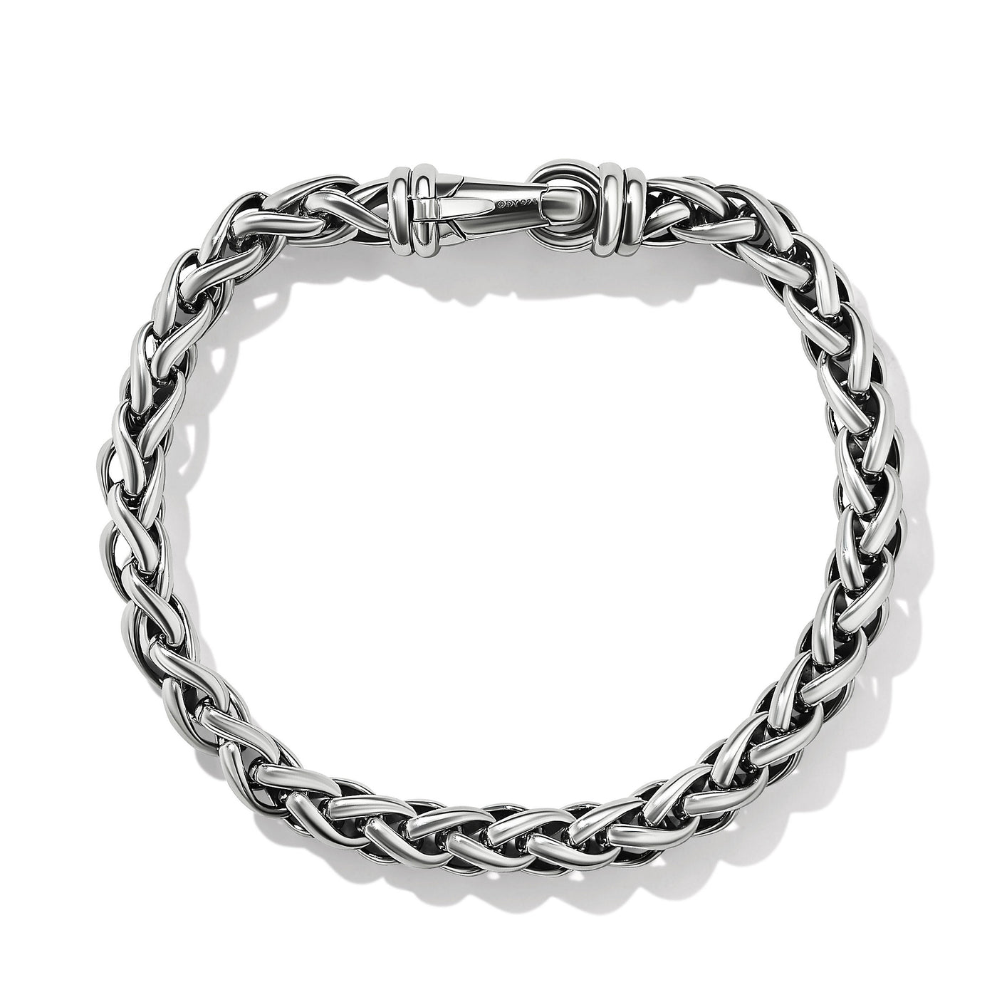 Wheat Chain Bracelet in Sterling Silver\, 6mm