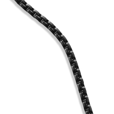 Box Chain Necklace in Stainless Steel, 2.7mm