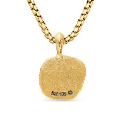 Aries Amulet in 18K Yellow Gold, 27mm