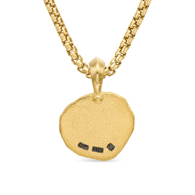 Sagittarius Amulet in 18K Yellow Gold, 27mm