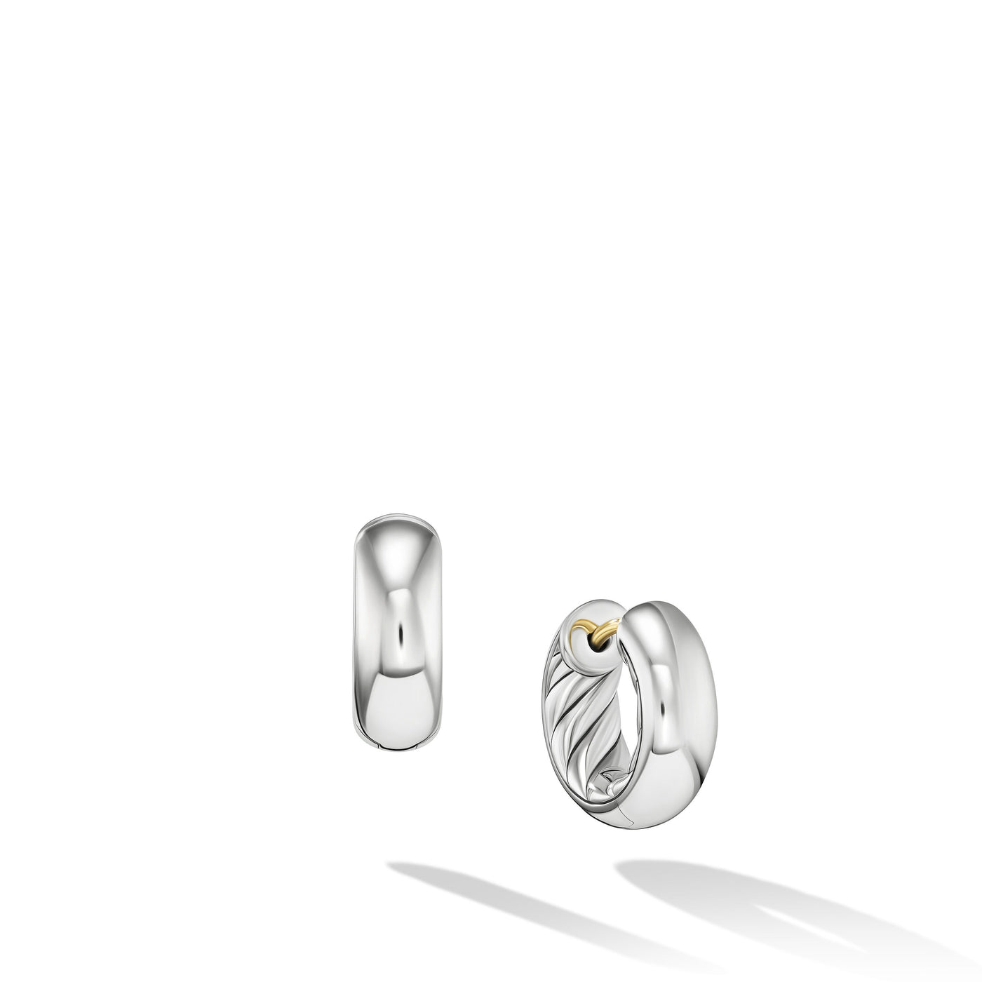 DY Mercer™ Micro Hoop Earrings in Sterling Silver\, 13.4mm