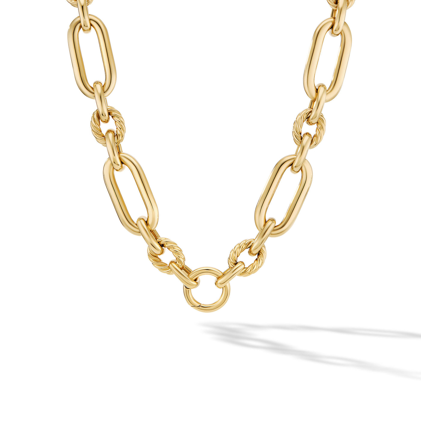 Lexington Chain Necklace in 18K Yellow Gold\, 16mm