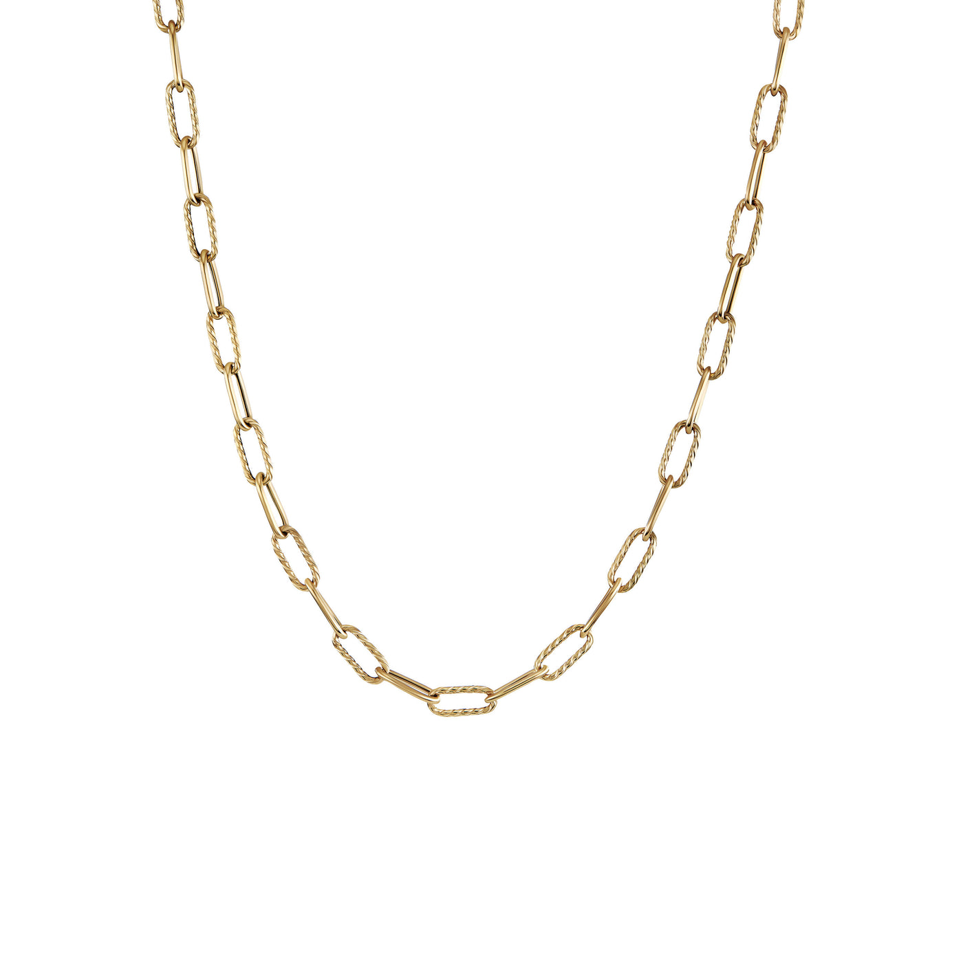 DY Madison® Chain Necklace in 18K Yellow Gold\, 4mm