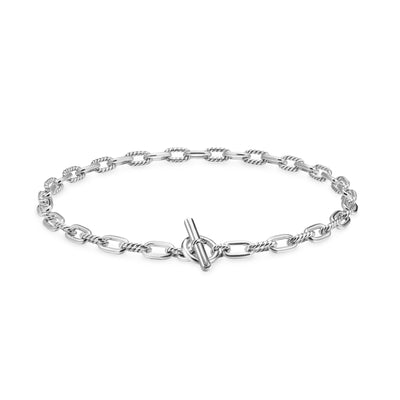 DY Madison® Toggle Chain Necklace in Sterling Silver