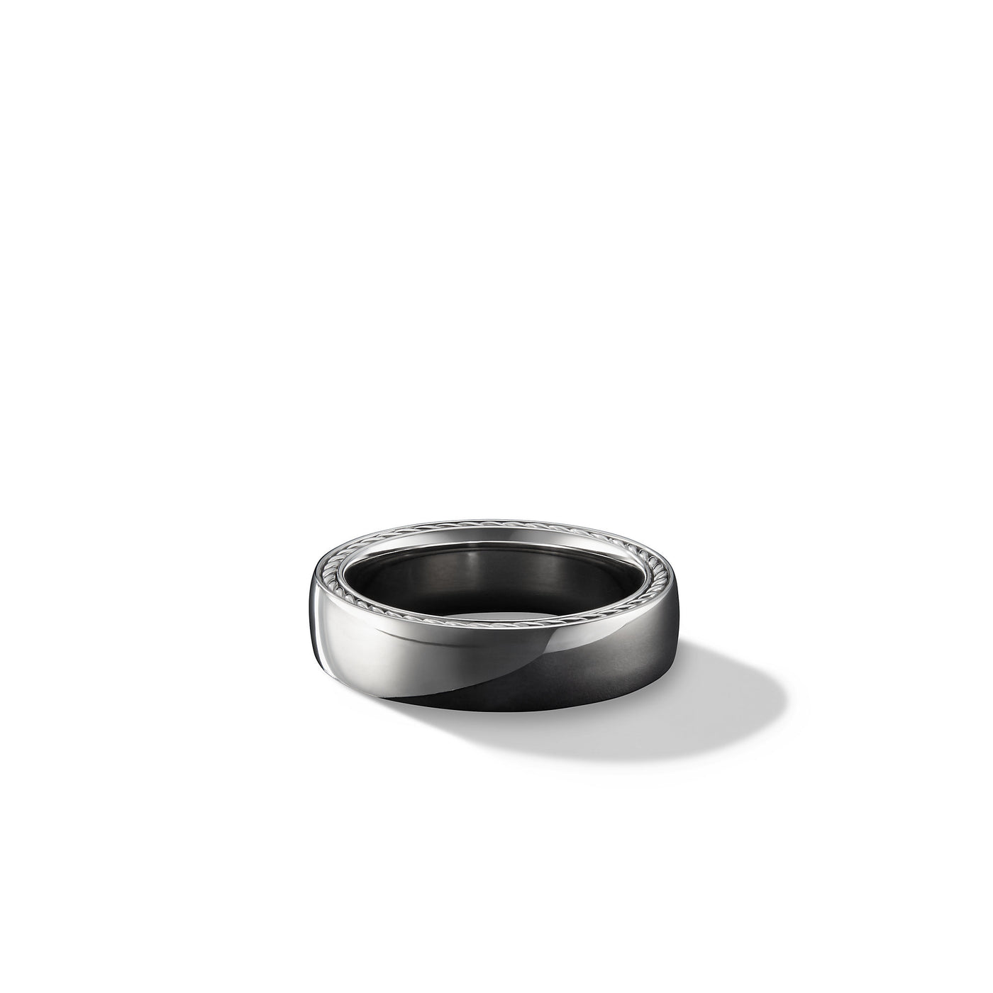 Streamline® Band Ring in Platinum\, 6mm