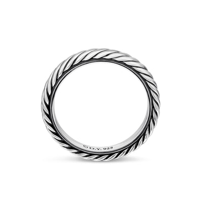 Cable Collectibles® Stack Ring in Sterling Silver, 3mm