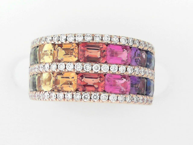 Colored Stone Rings  -  Women'