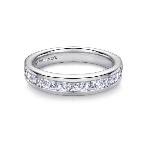 14K White Gold Matching Wedding Band