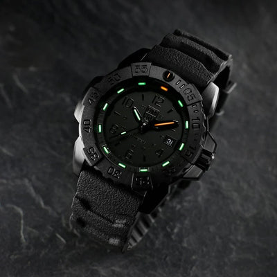 Navy SEAL Rubber, Steel, CARBONOX™ (RSC) Military Watch, 45 mm