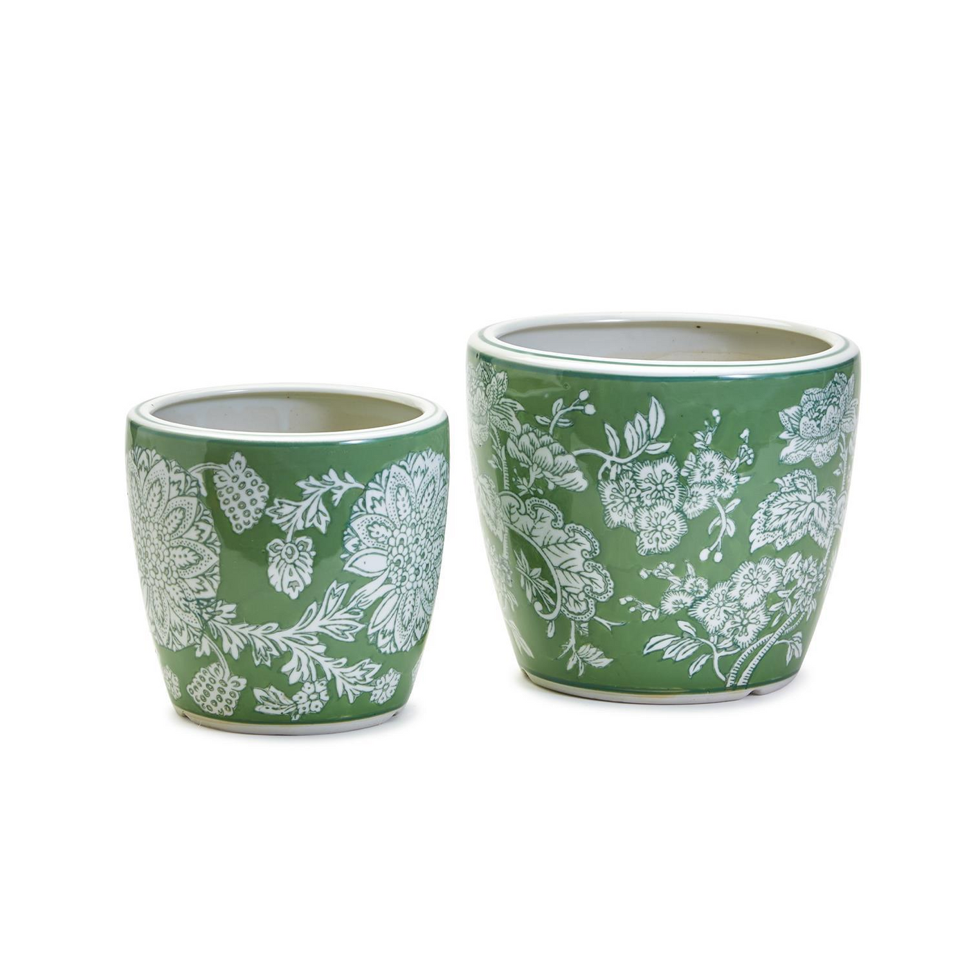 Countryside  Cachepot / Planter / Vase (Larger One)- Porcelain