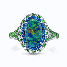 Colored Stone Rings  -  Women'