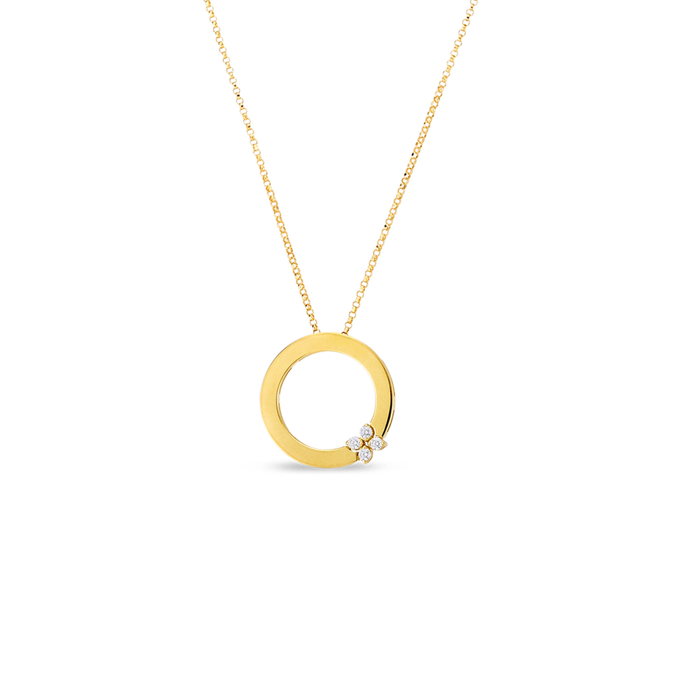 Yellow Gold Diamond Verona Necklace