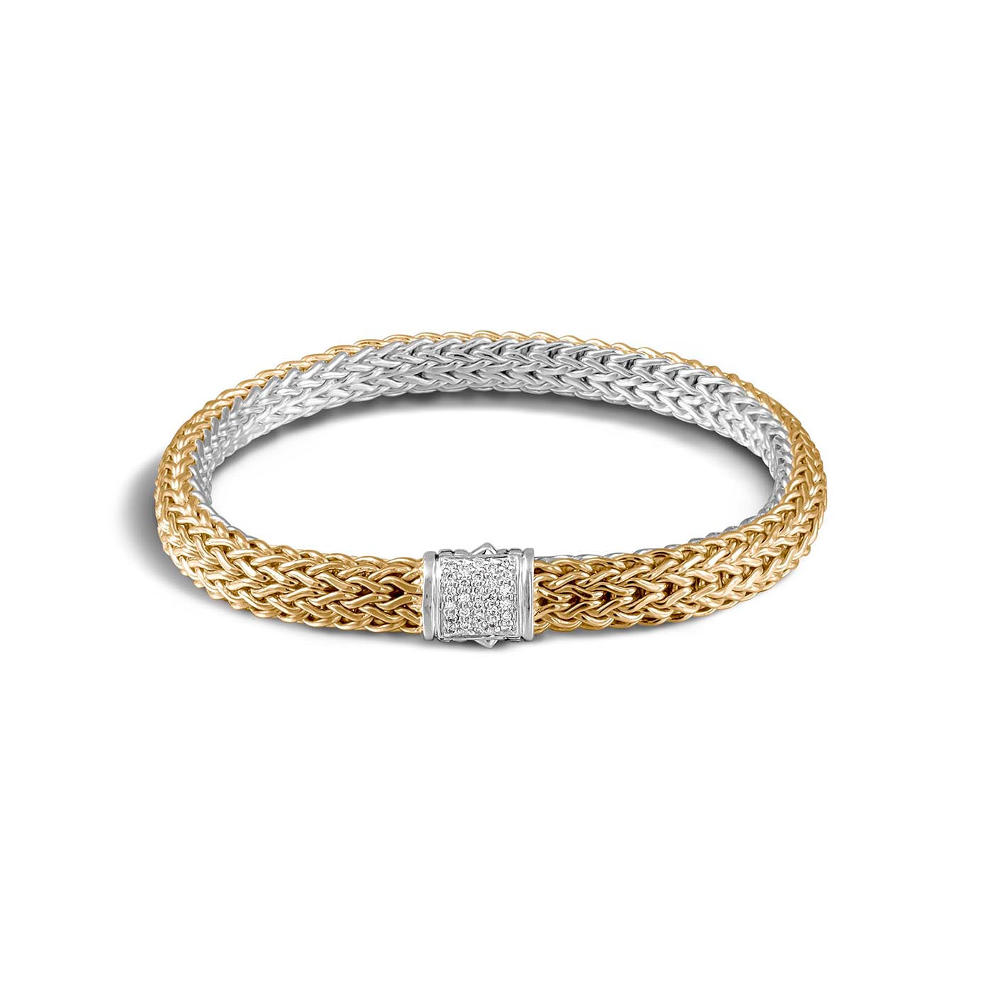 Reversible Classic Chain Diamond Bracelet