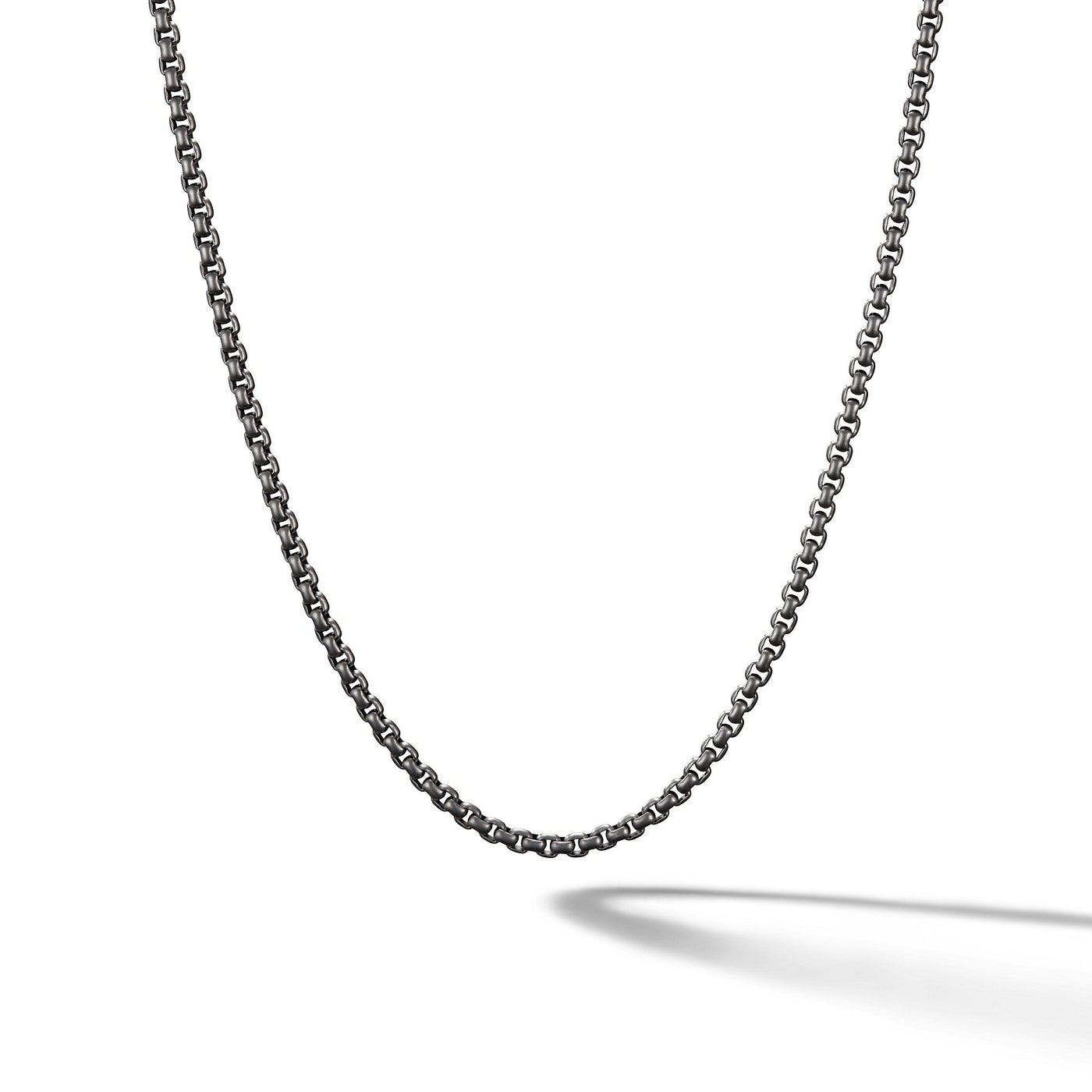 Box Chain Necklace in Stainless Steel\, 2.7mm