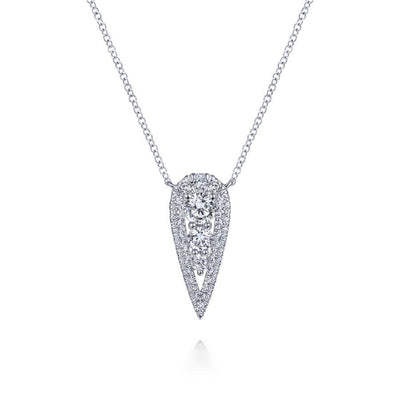 White Gold Diamond Necklace