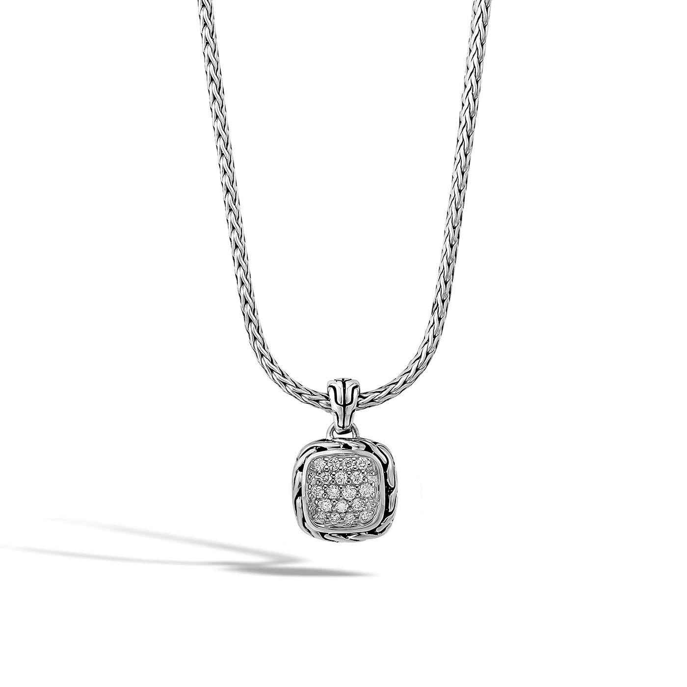 Classic Chain Diamond Pendant Necklace