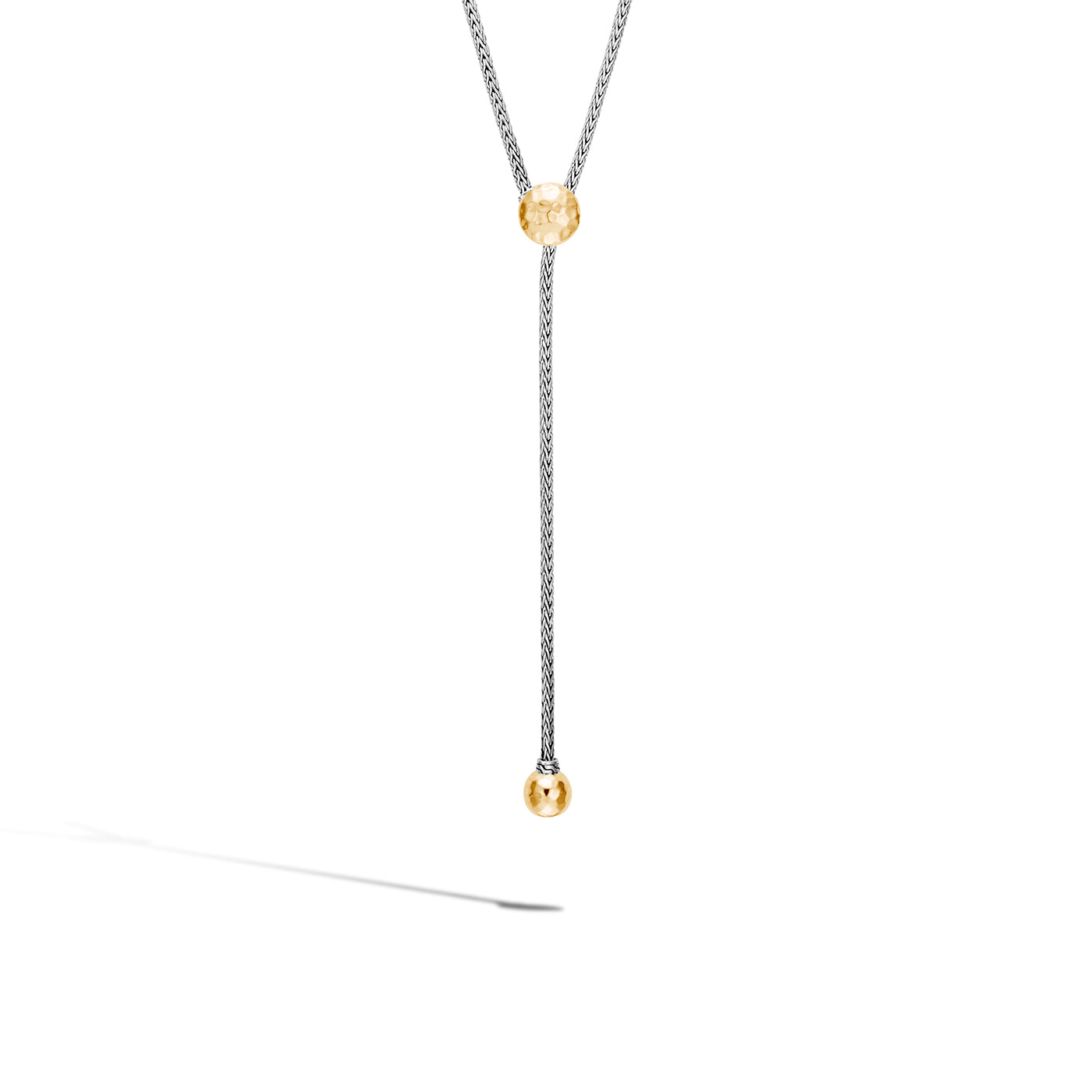 Sterling Silver and Yellow Gold Necklace