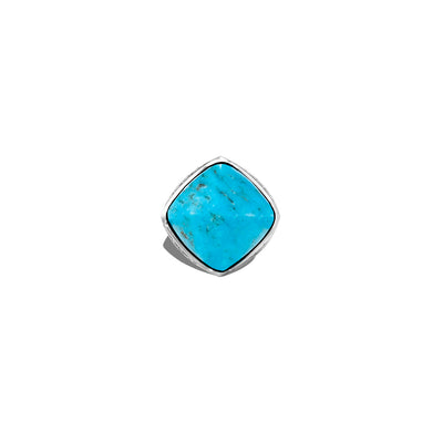 Classic Chain Turquoise Ring