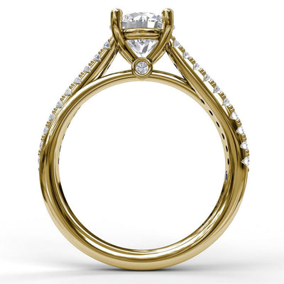 Yellow Gold Diamond Engagement Ring
