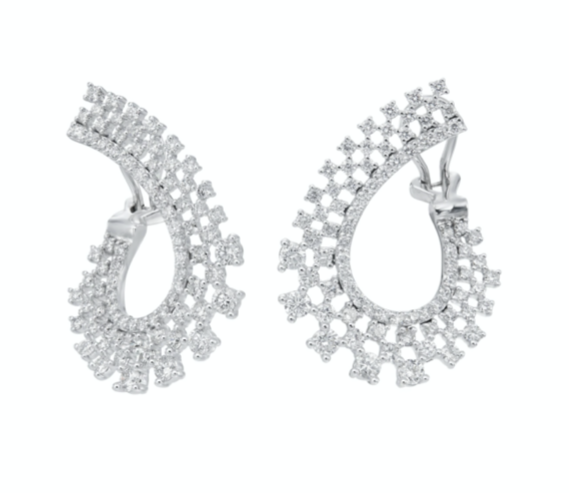 Diamond Lace Earrings