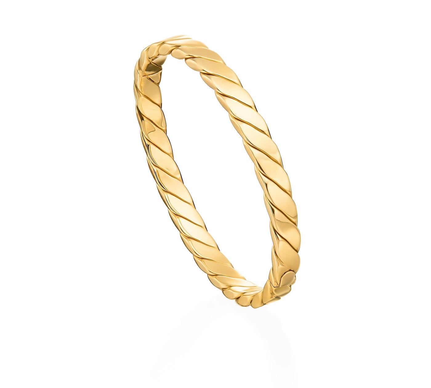 Bangle With Twisted Design