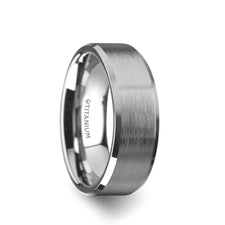 Titanium Men's Wedding Band